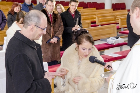 Svadobný obrad v kostole - 106