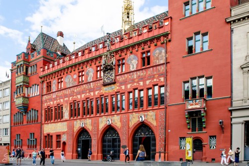 Radnica v Bazileji - Basel Town Hall