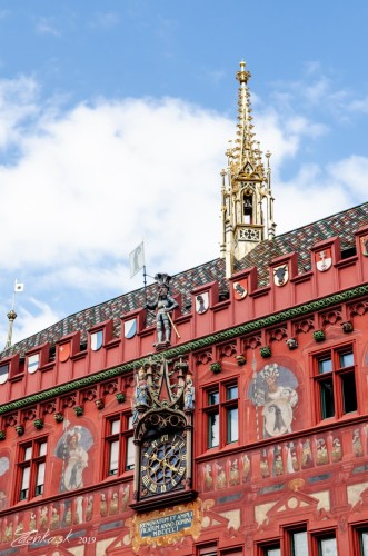 Radnica v Bazileji - Basel Town Hall